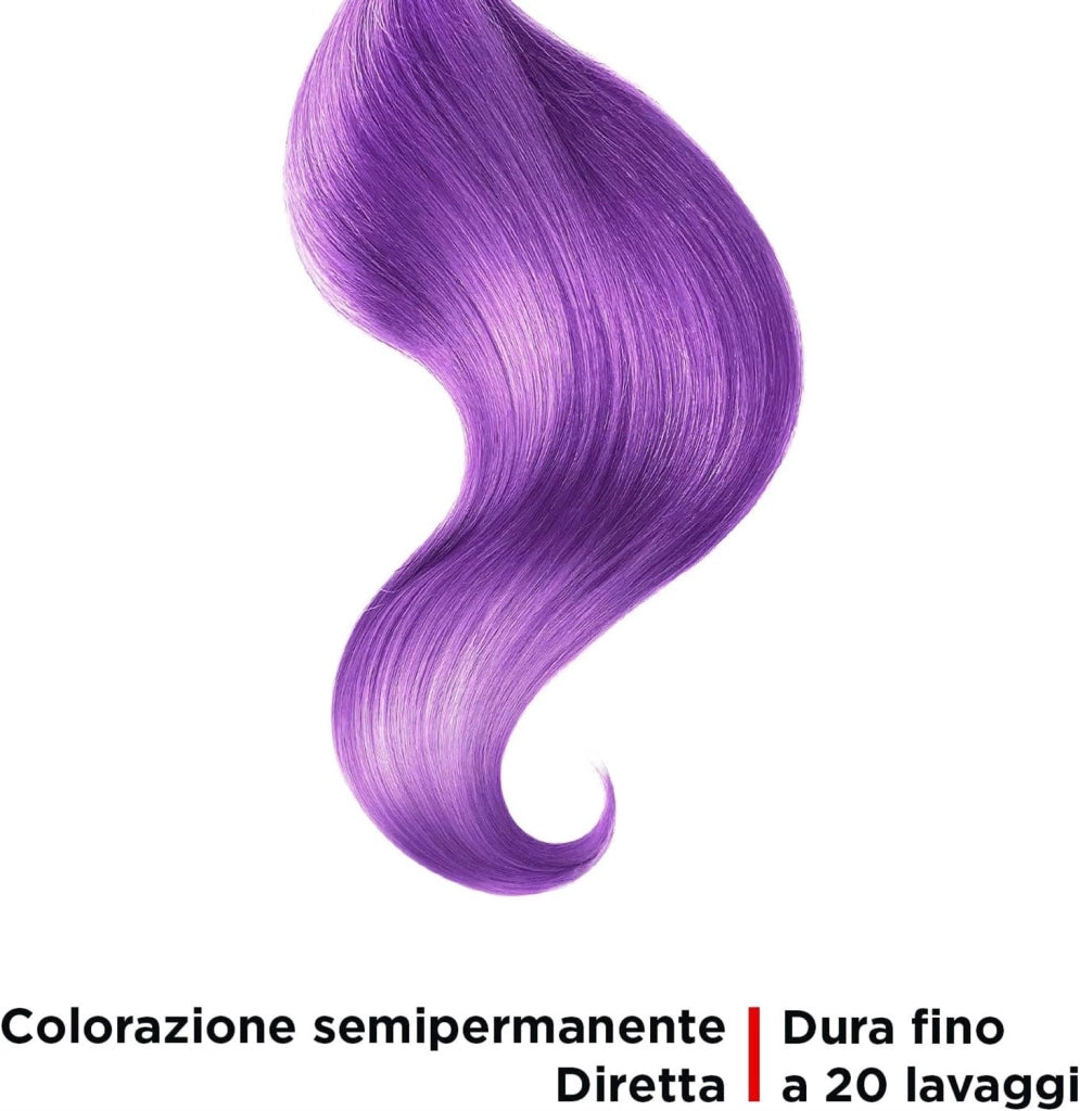 VITALCARE TINTA SEMIPERMANENTE PROFESSIONALE PER CAPELLI MORBIDI IDRATATI E LUMINOSI IN COLORE PURPLE 100 ML