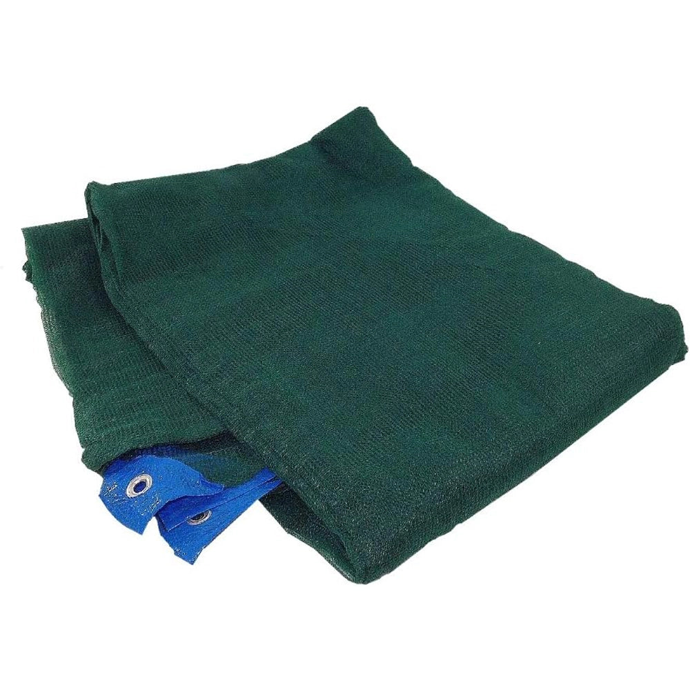 RETE OLIVE TESSUTO ANTISPINA 10X10m VERDE LATI RINFORZATI OCCHIELLI C/APERTURA