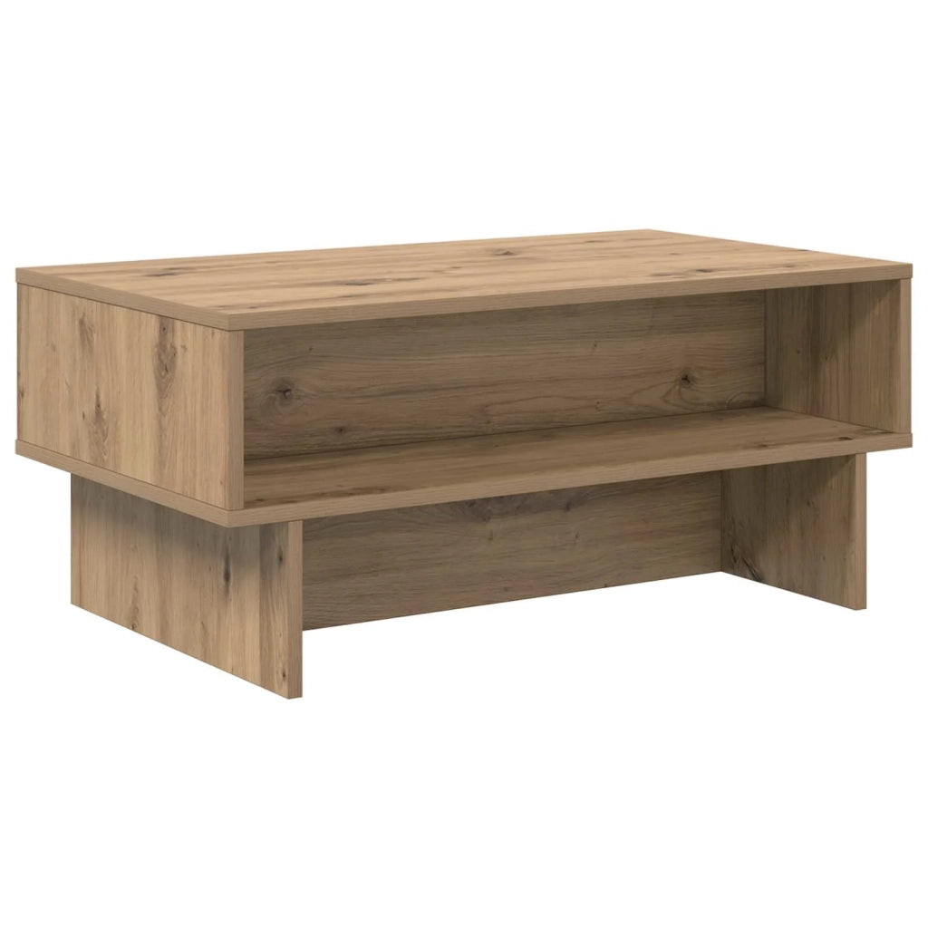 Tavolino da salotto Rovere artigianale 80 x 46 x 35 cm 8000227