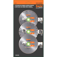 SET 3 DISCHI CEMENTO LATERIZIO