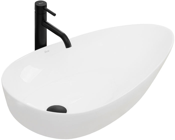 Lavabo Da Appoggio Rea Greta 75