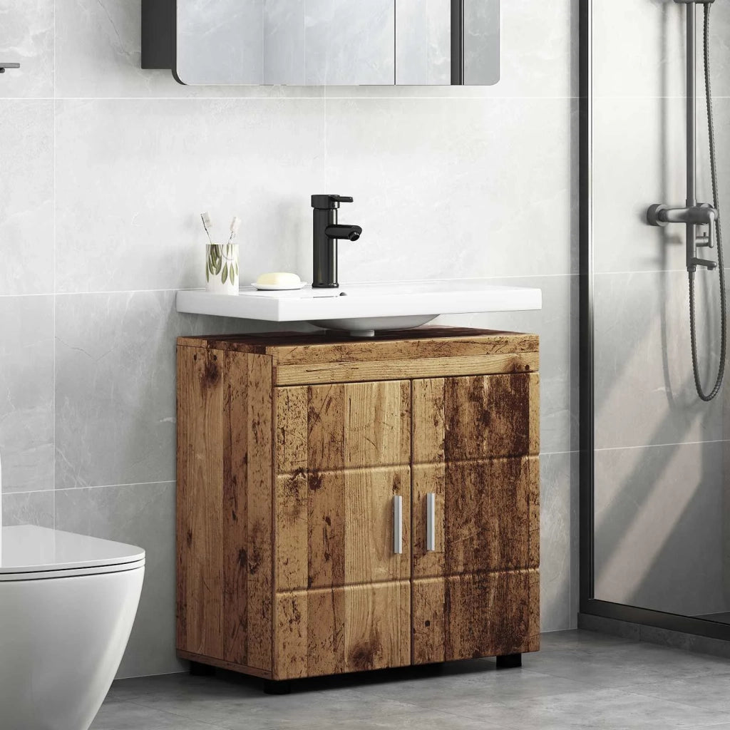 Set di Armadi da Bagno TULUM Legno vecchio 60 x 34 x 63 cm