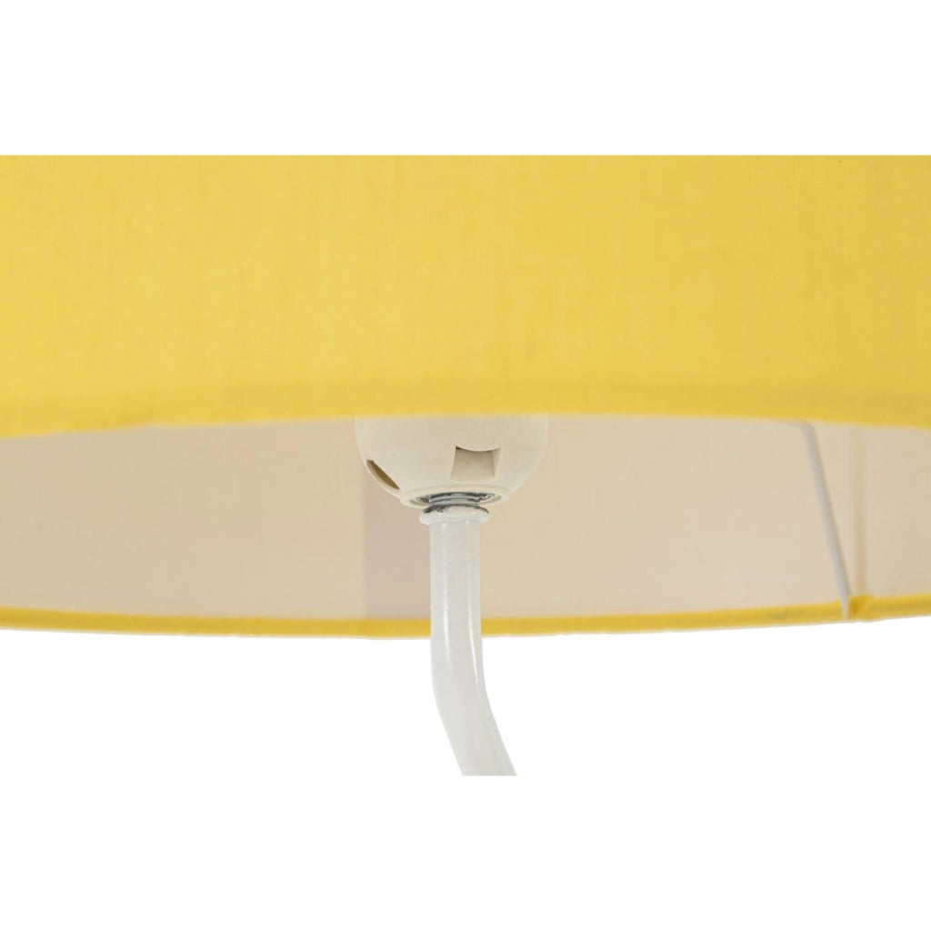 Lampada da Tavolo VKH121, Arancione, Metallo, 30x30x57 cm