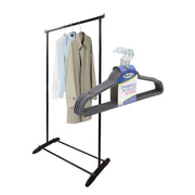 MAURY'S APPENDIABITI FISSO 78 X 43 X H 142 CM CON 10 GRUCCE IN VELLUTO