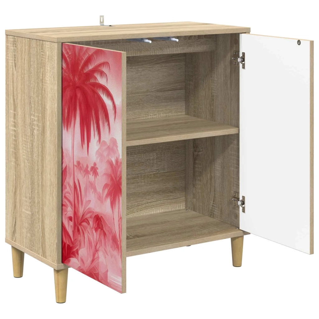 Credenza AACHEN Sonoma 69 x 33 x 75 cm Legno ingegnerizzato 8006926