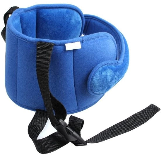 Sostegno per la testa per bambini adattabile per sedili auto - Sostegno di sicurezza per bambini - Blu