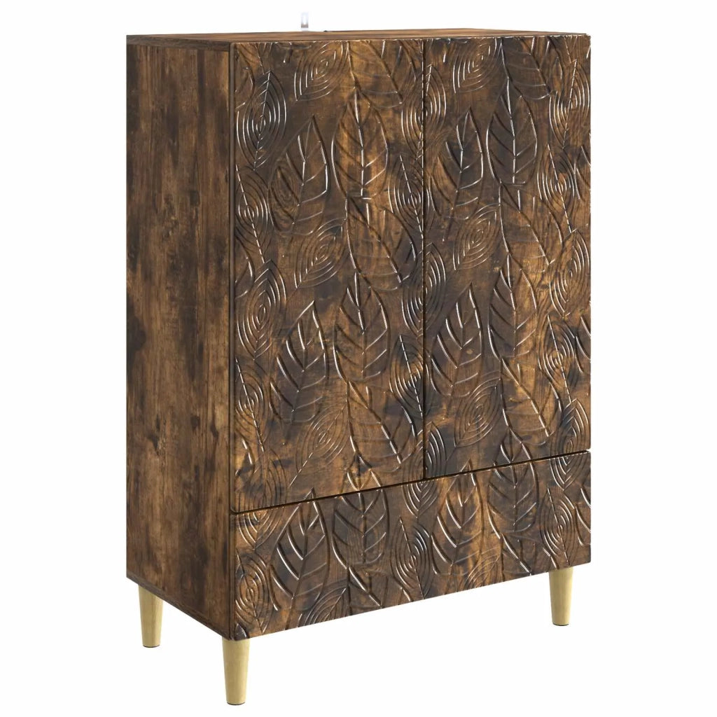 Credenza Rovere Fumo 66 x 34,5 x 95 cm Legno ingegnerizzato 895130