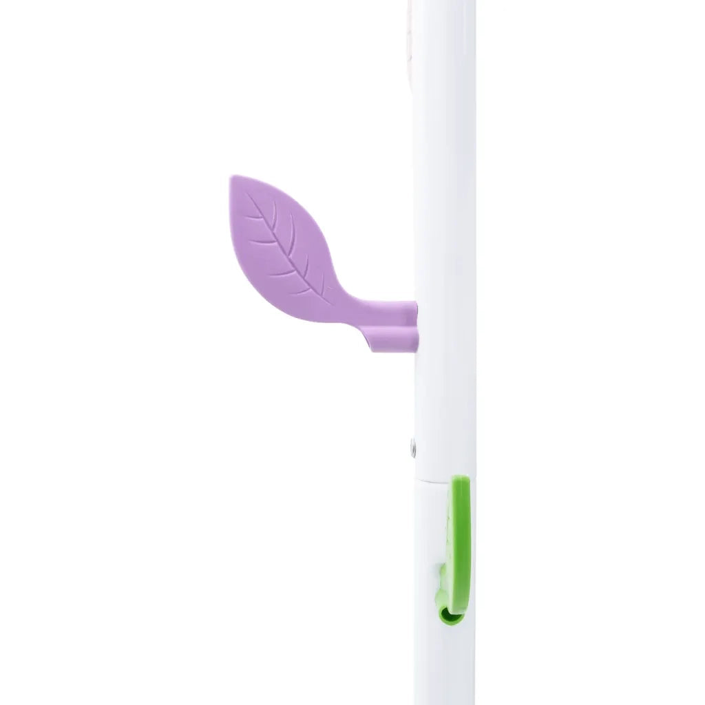 Appendiabiti Bianco 172 cm in Ferro Verniciato a Polvere 377089