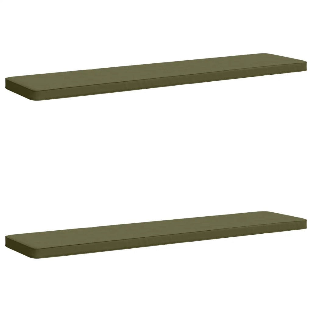 Cuscini per Panchina a 2 Pezzi VUGHT 2 pz 100% Poliestere 951459