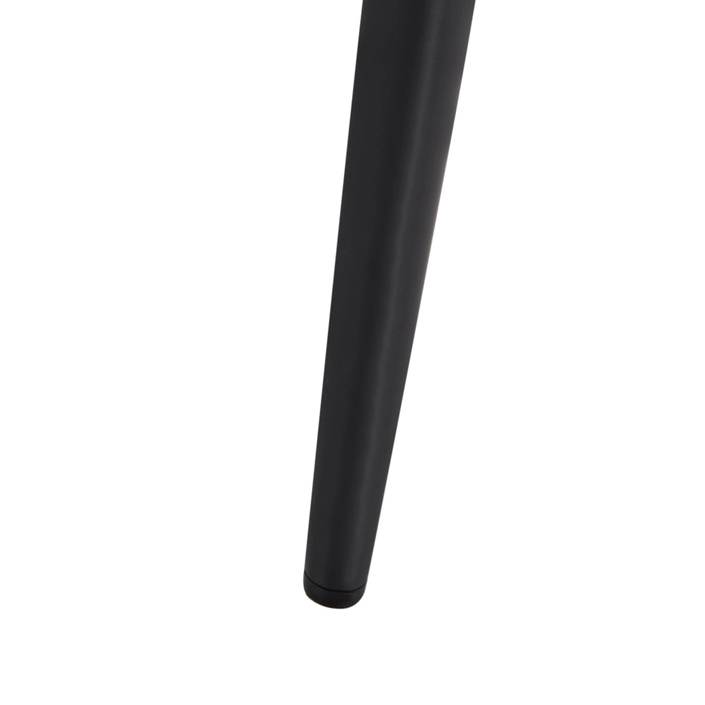 Set di 2 sgabelli da bar in metallo nero effetto legno con intreccio viennese stile retrò soggiorno