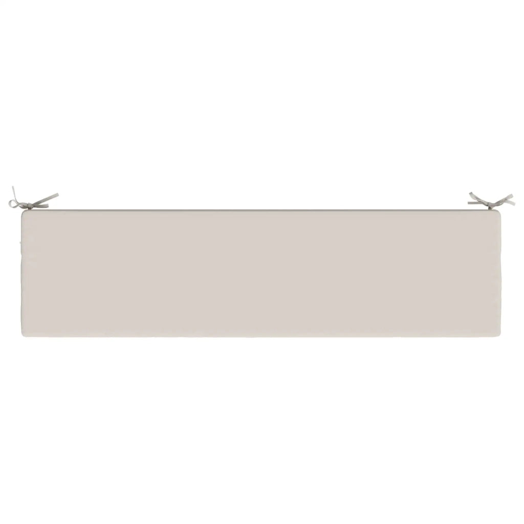Cuscino per panchina SOEST 100% Poliestere Bianco 949782