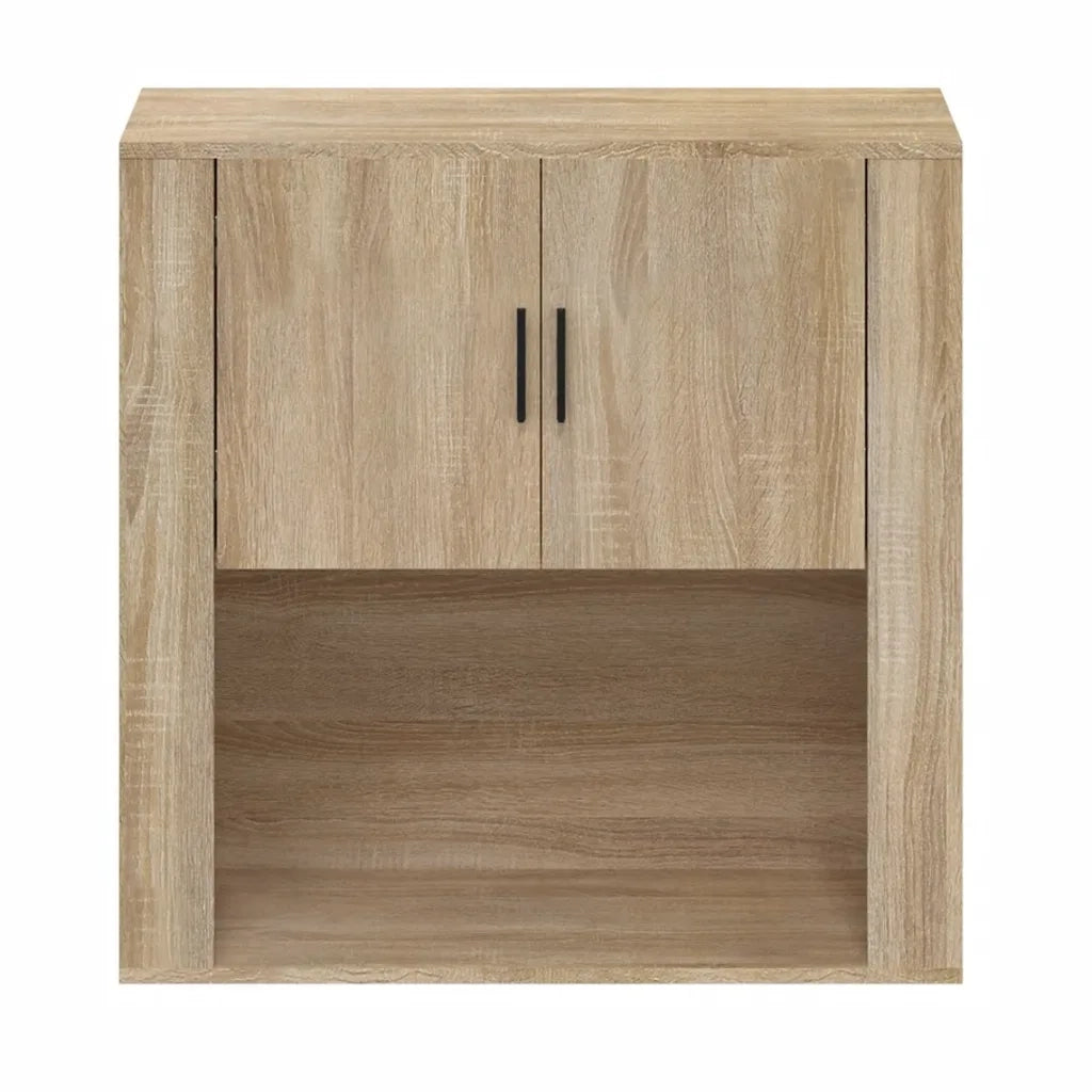 Armadietto a Muro | Mobile a Parete Rovere Sonoma 80x33x80 cm Legno Multistrato