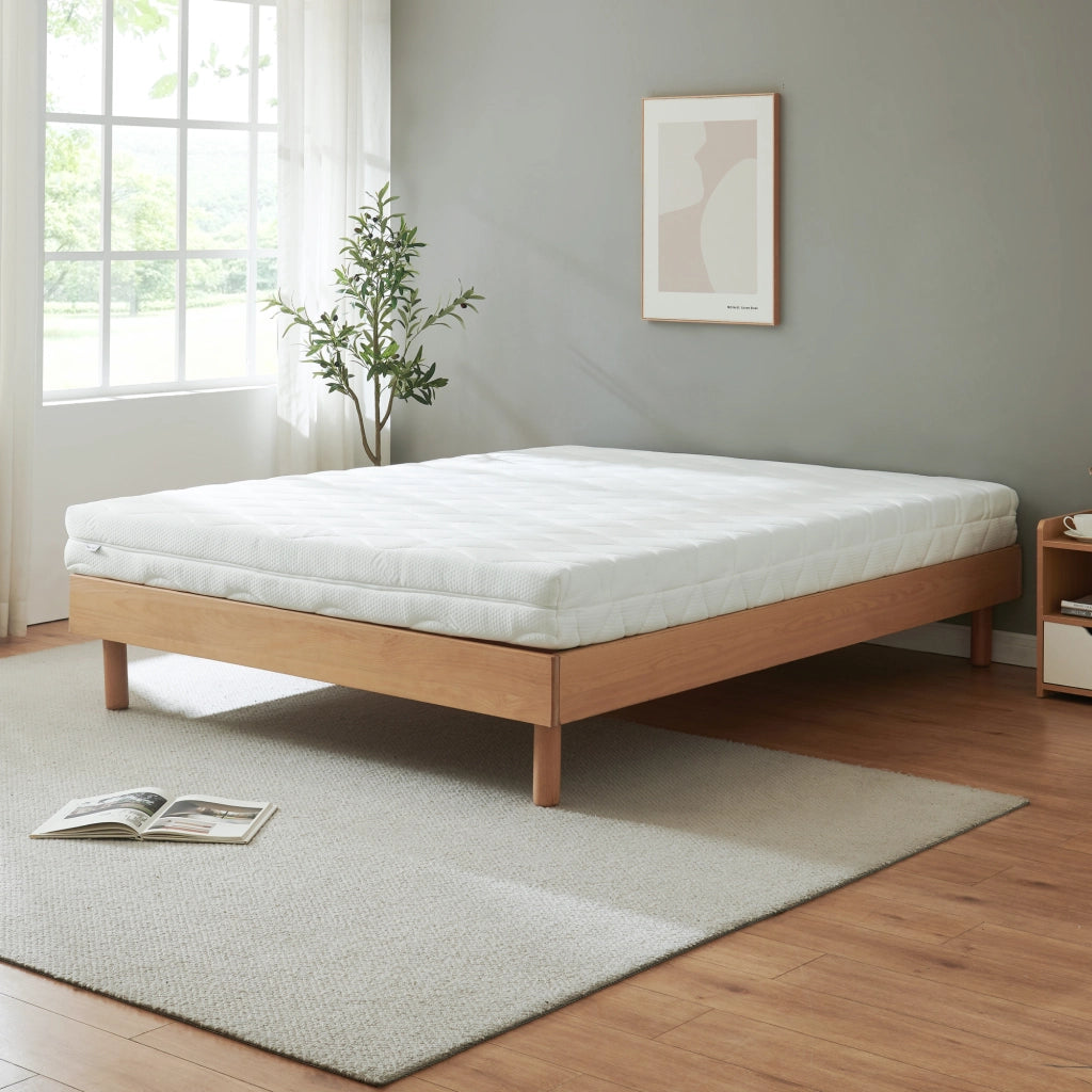 Materasso a Schiuma Fredda 180x200x16 cm con Coprimaterasso Rimovibile [neu.haus]
