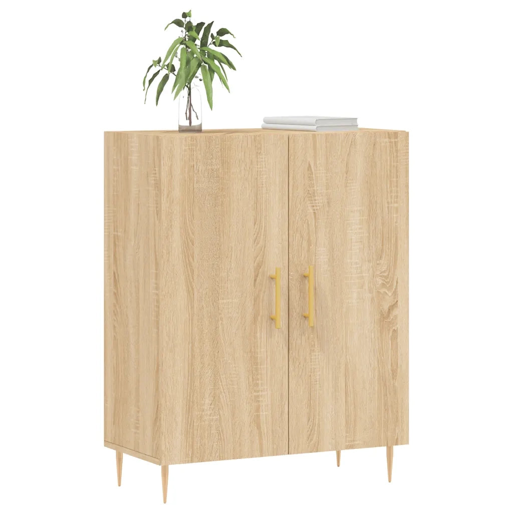 Credenza Rovere Sonoma 69,5x34x90 cm in Legno Multistratocod mxl 80329