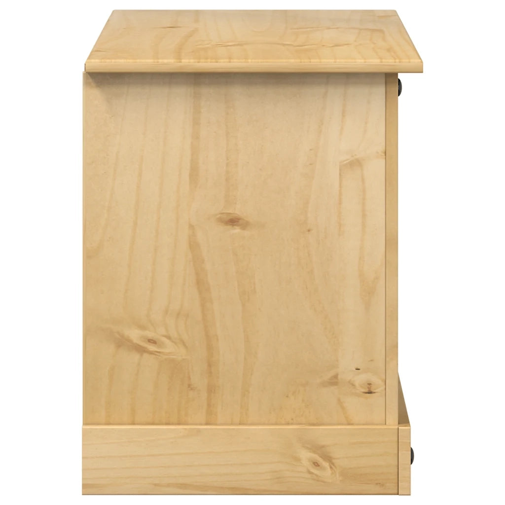 Mobile Porta TV Corona 100x45x58 cm in Legno Massello di Pino 4005669