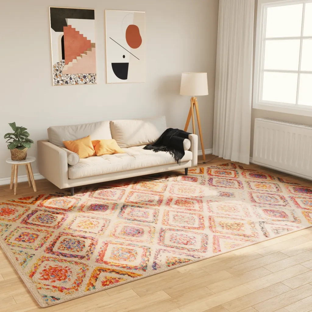 Tappeto Lavabile Multicolore 190x300 cm 136589