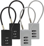 Sistema di sicurezza per bagagli, kit di attrezzi, cassetti di stoccaggio, slot per zaini, slot per contenitori, slot per cestini della spazzatura, casco (4 pezzi)