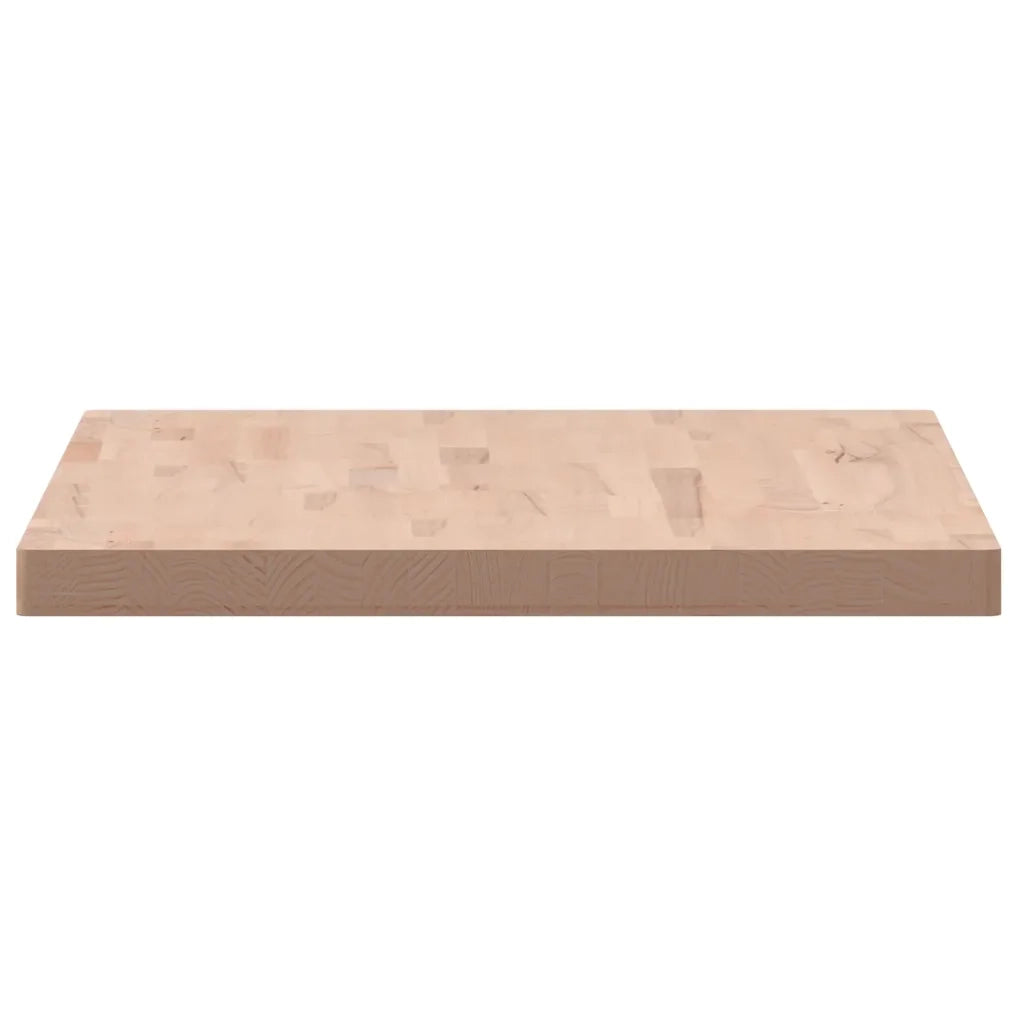 Piano Tavolo | Superficie Tavolo | Piano Scrivania 100x60x4cm Rettangolare Legno Massello di Faggio