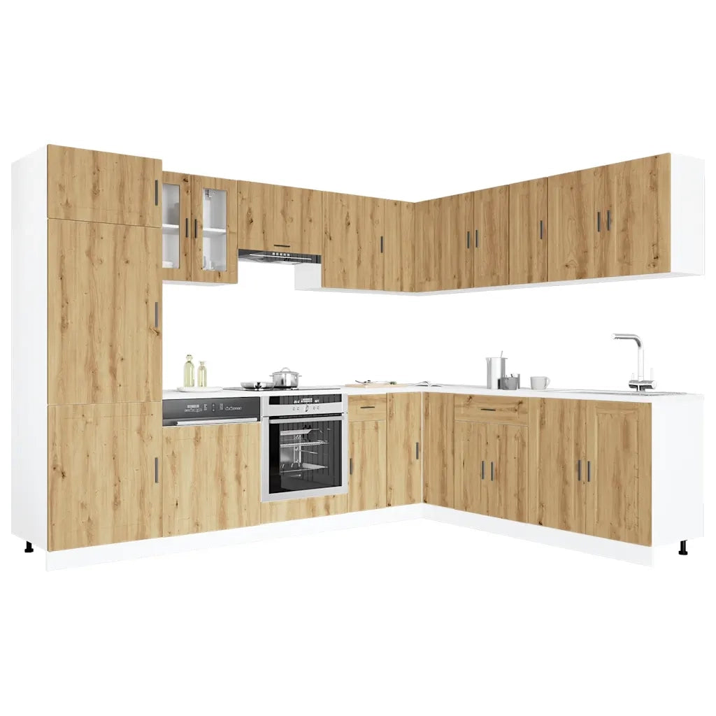 Set Mobili da Cucina 14 pz Porto Rovere Artigianale Truciolato