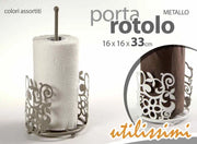 Portascottex Portarotolo da tavolo in metallo 33 cm 2 Colori