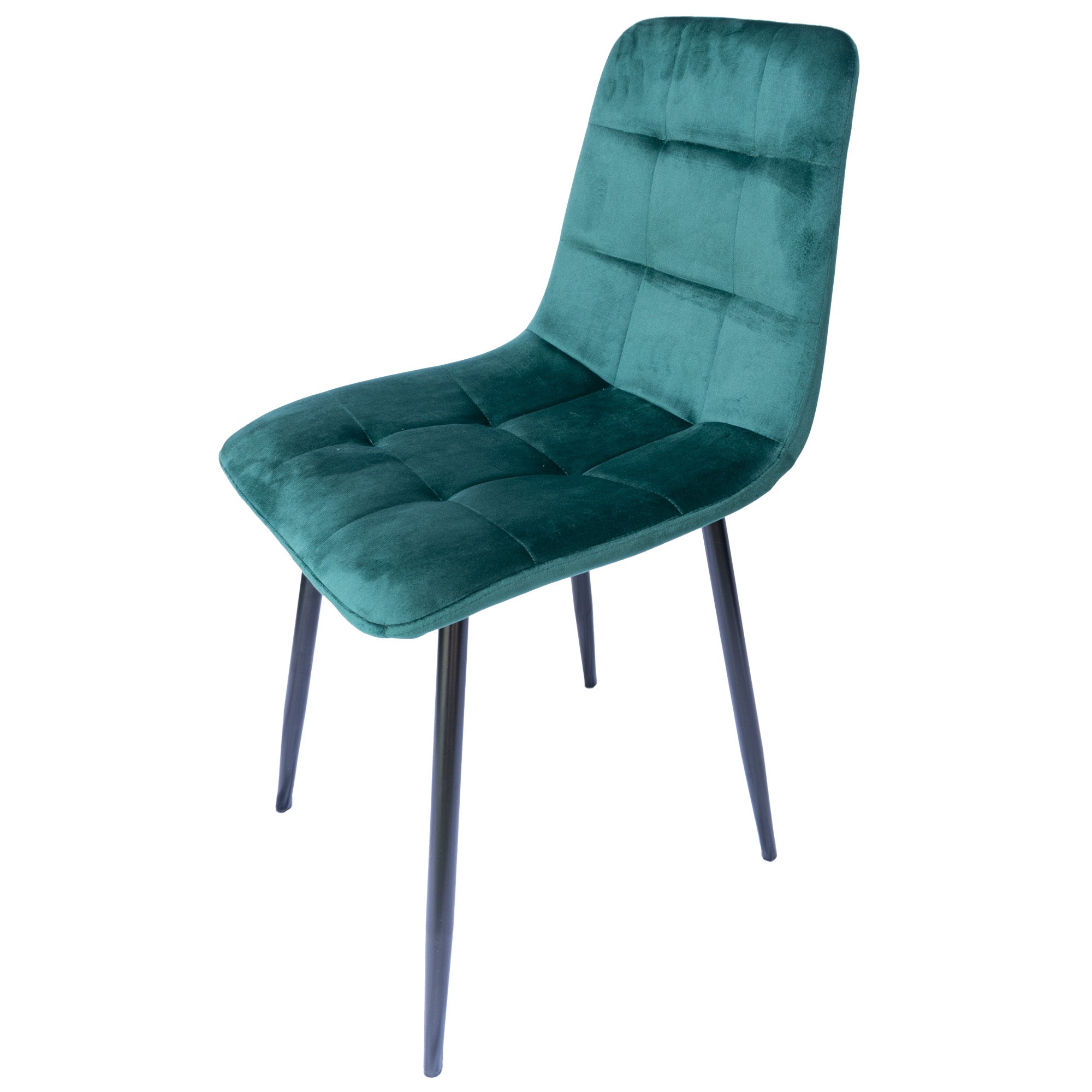4 sedie daniela velluto verde