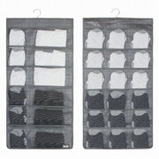 Trade Shop - Porta Oggetti Organizer A Sospensione Con 12-18 Tasche Tessuto 40 X 78 Cm 69730 -