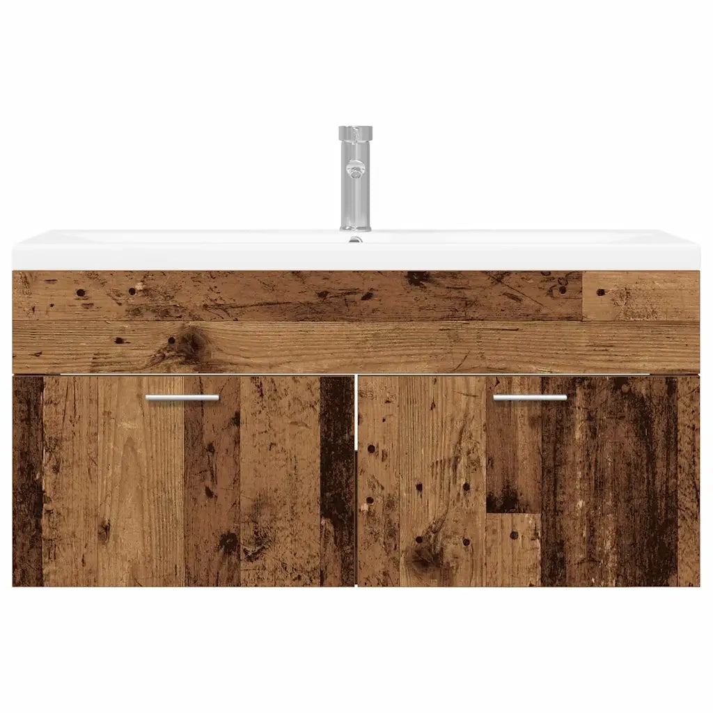 Mobile da Bagno con porta Legno vecchio 100 x 38,5 x 46 cm