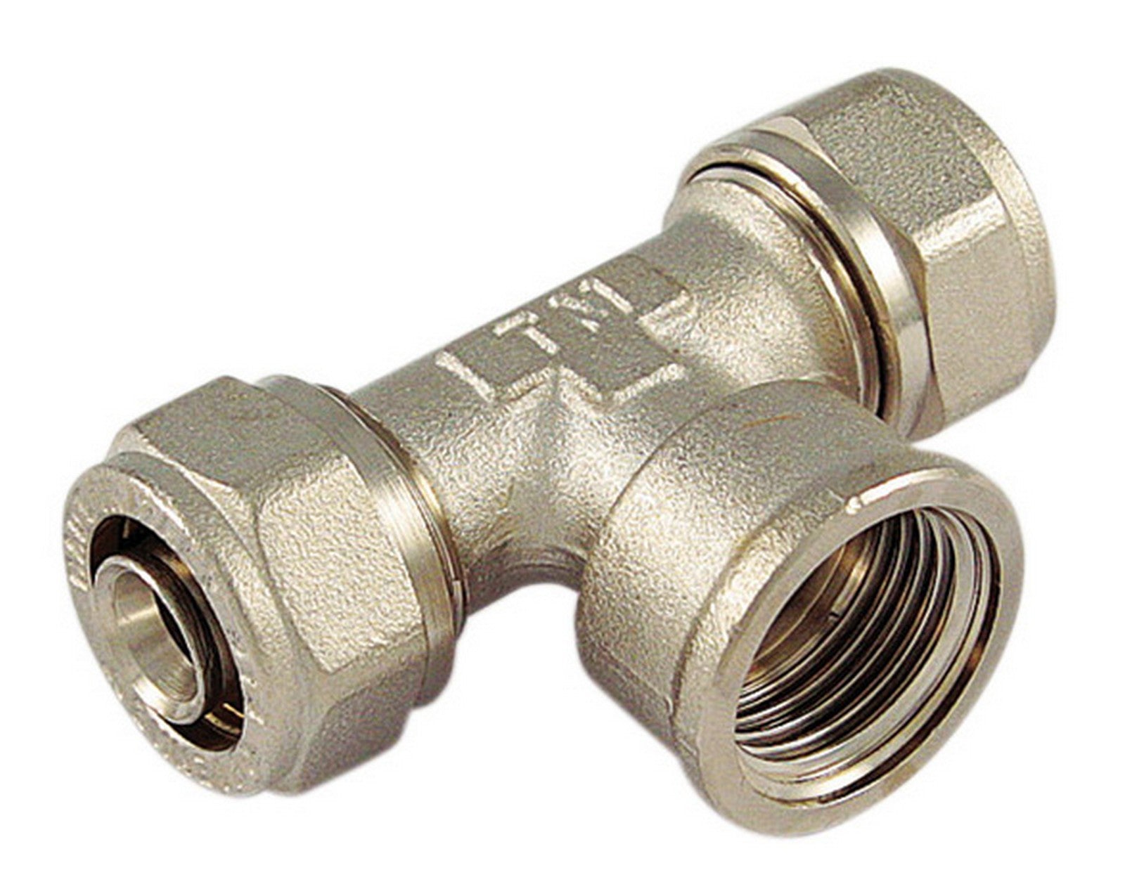 raccordo tee f.20x1/2x20 per multistrato cod:ferx.5996