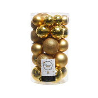 CONFEZIONE 30 PALLINE ORO 6CM