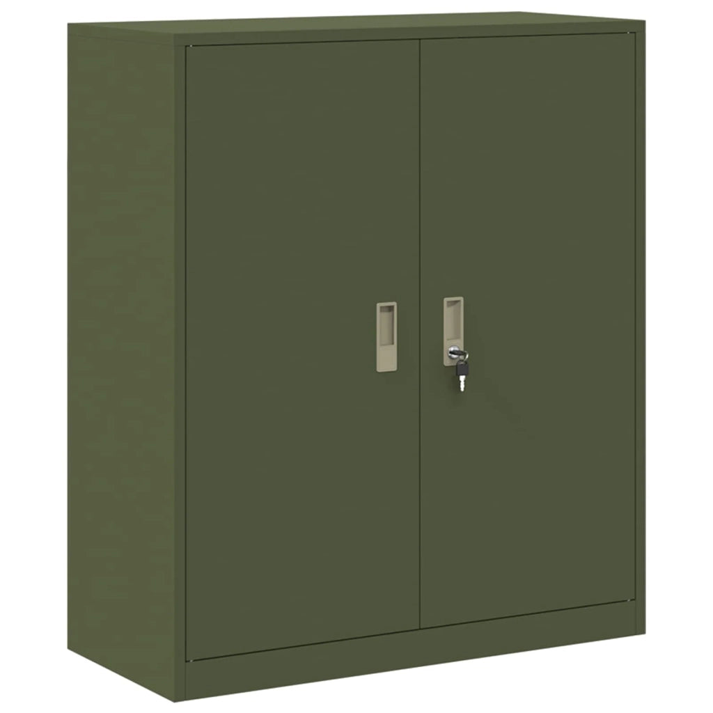Armadio Verde oliva 90 x 40 x 105 cm Acciaio 891650