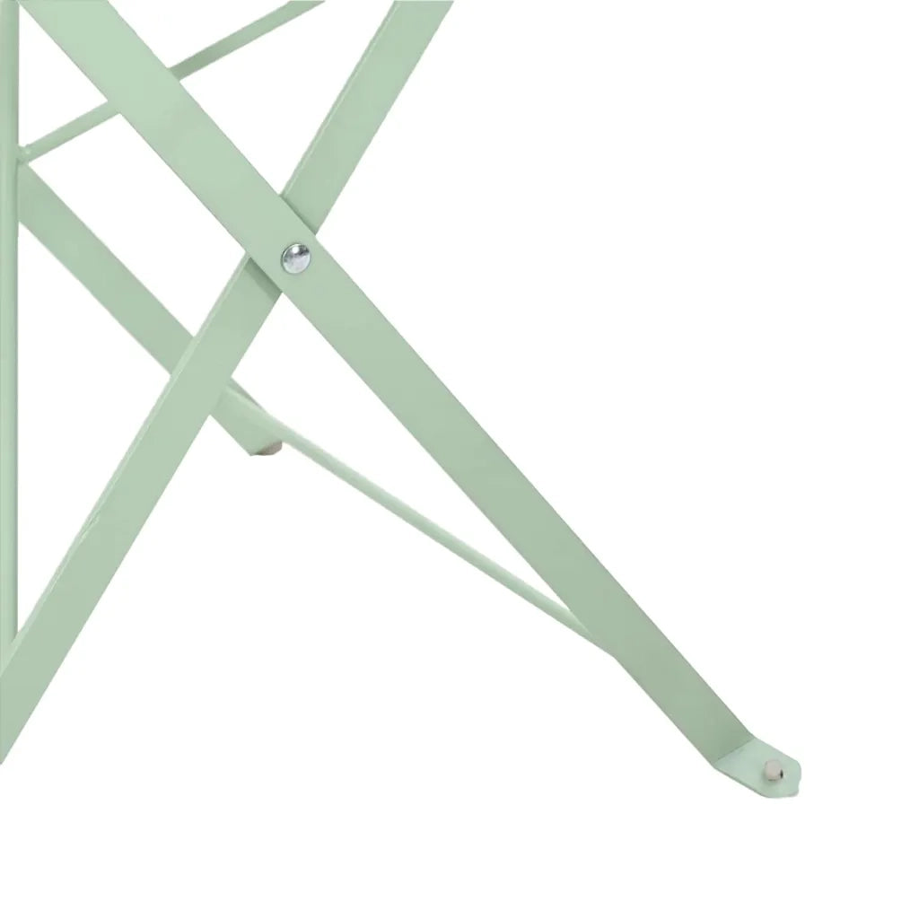 Sedia Pieghevole da Giardino 2 pcs Menta Leggera 42 x 46 x 82cm 42002958