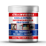 Atria gel impermeabilizzante invisibile per protezione pareti terrazze e balconi *** formato 750 ml, confezione 1
