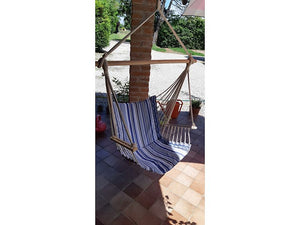 Amaca sospesa Twist poltrona a dondolo 100x50cm multicolor