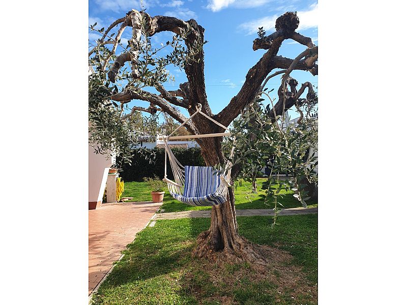 Amaca sospesa Twist poltrona a dondolo 100x50cm multicolor