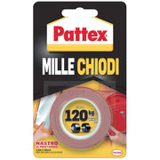 12pz millechiodi nastro biadesivo di montaggio cod:ferx.44011