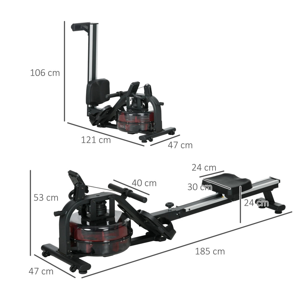 Vogatore per casa pieghevole ¨C zephmum ¨C 6 livelli resistenza LCD PC nero