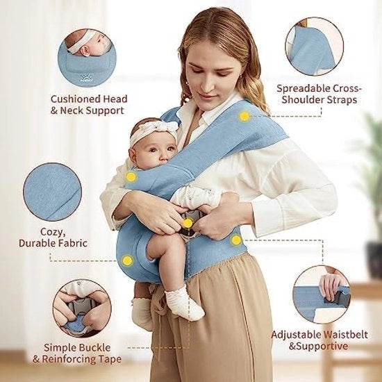 Porta bebè per neonati da nascita, sedile ergonomico per l'anca per bambini