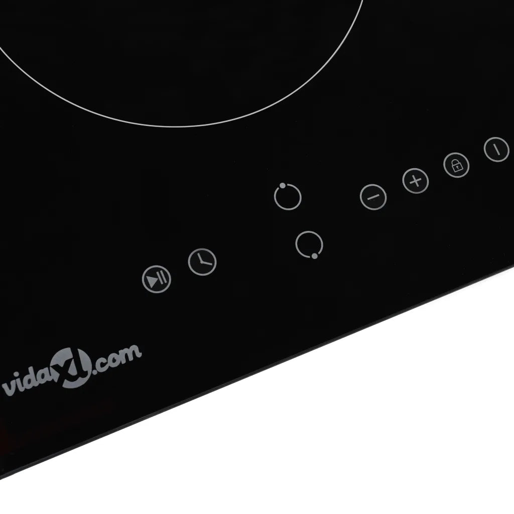 Piano Cottura in Ceramica con 2 Zone e Controlli Touch 3000 W 50783