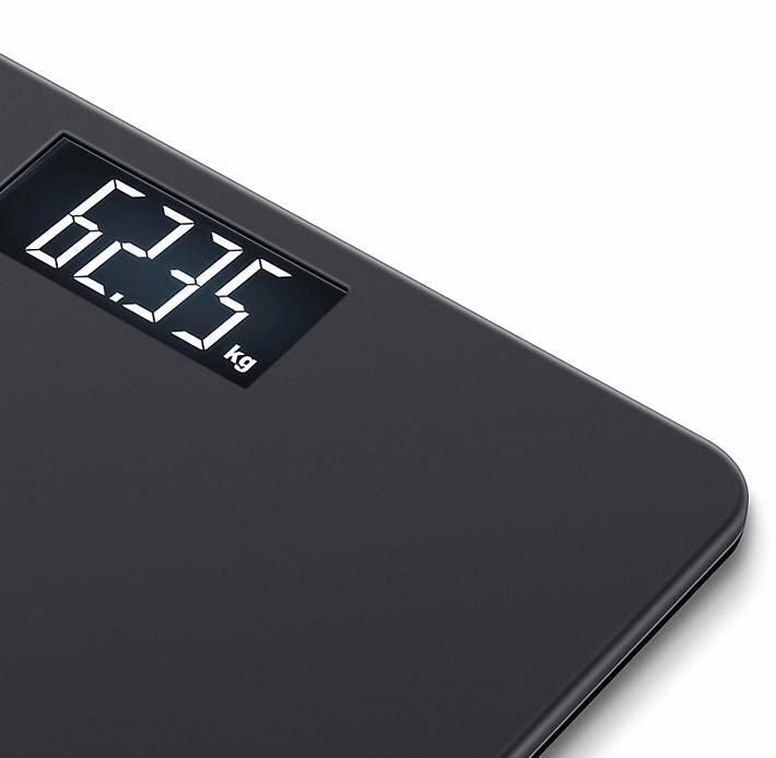 Beurer PS 240 Quadrato Nero Bilancia pesapersone elettronica