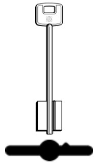 SILCA CHIAVE DOPPIA MAPPA CSL confezione da PEZZI 5