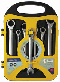 serie 7 chiavi a cricchetto (mm.8/19) cod:ferx.59989