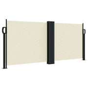 Tenda da Sole | Tenda parasole Laterale Retrattile Crema 100x600 cm