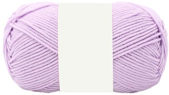 Set di fili a maglia 2 x 100 g - Cotone - Soffice - Adatto per Principianti - Creazioni DIY - 40 Colori disponibili - Fili a maglia a trama
