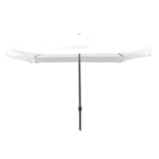 Trade Shop - Ombrellone Da Giardino 3x4 Mt Arredo Esterno Balcone Terrazzo Patio Bianco 223238 -