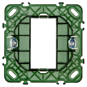 Supporto Vimar Plana 1 modulo con griffe per scatole tonde 14601