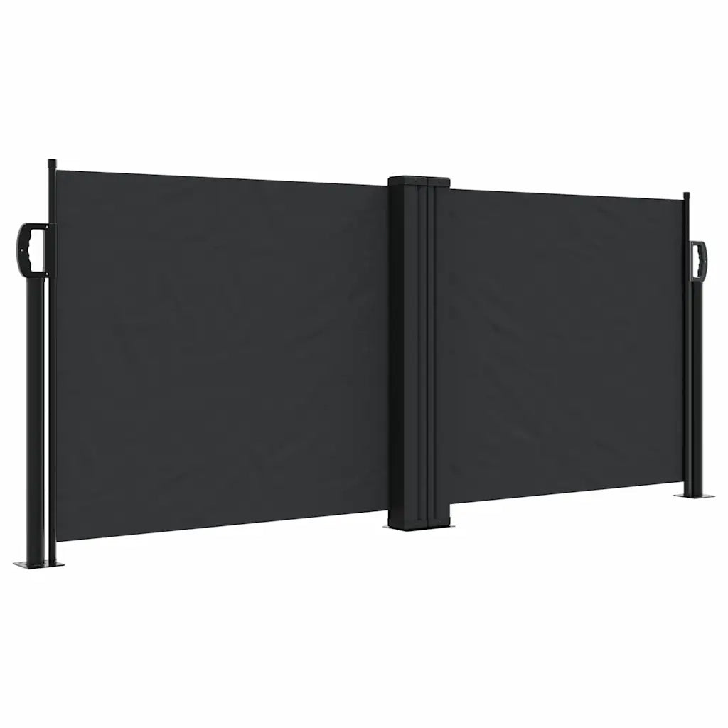 Tendada Sole Laterale Retrattile Nera 100x1000 cmcod mxl 116444