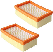 2 pezzi - filtro aspirapolvere - per WD 4/5/6 & MV 4/5/6 aspirapolveri multifunzione - filtro pieghevole - qualità premium - sostituisce i filtri originali
