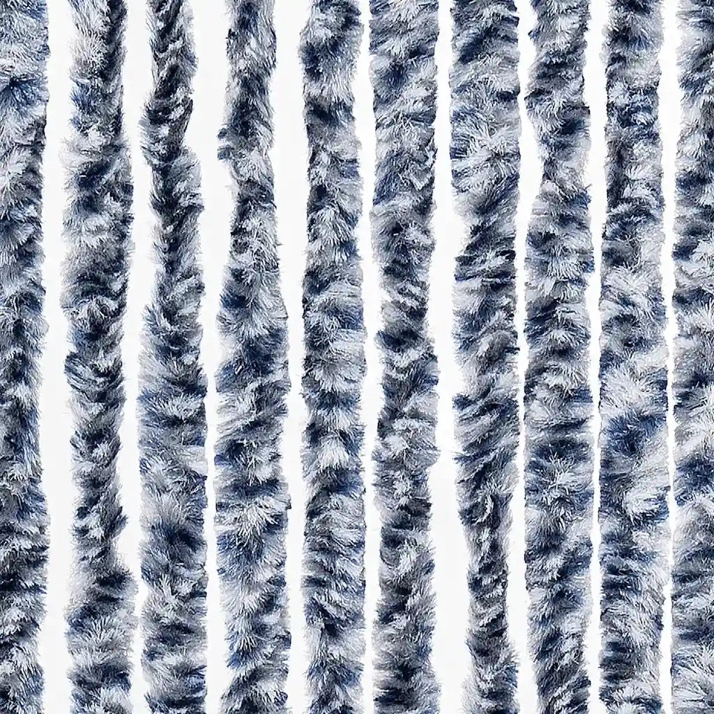 Zanzariera Blu e Bianco 56x200 cm Ciniglia CFW3702424
