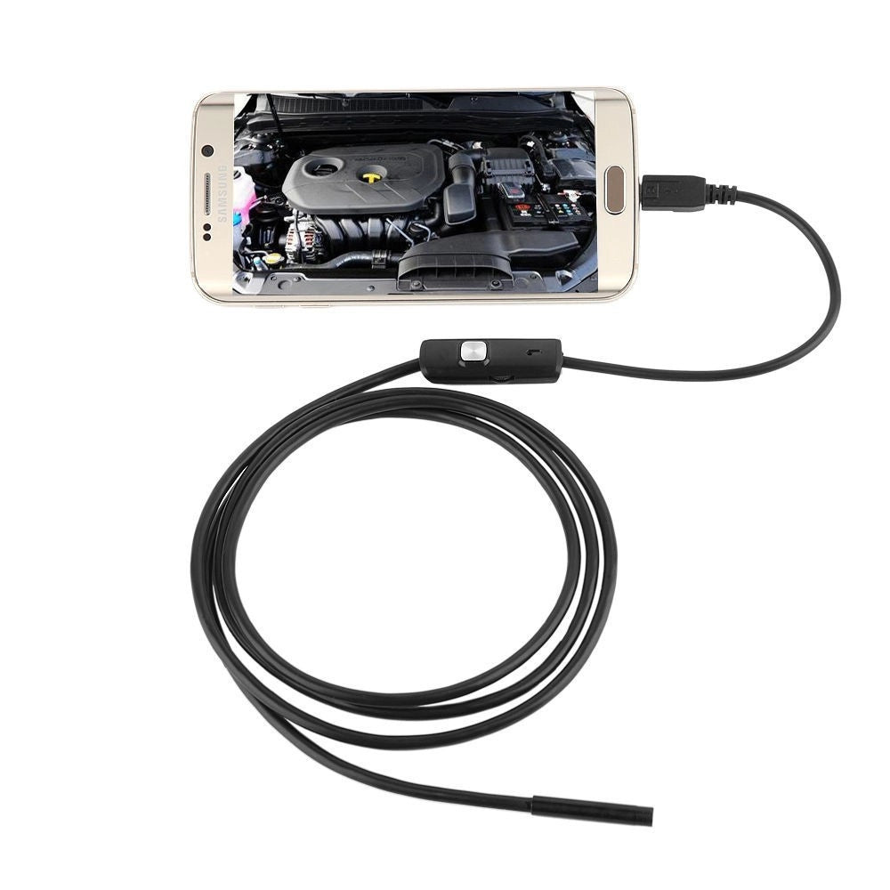 Trade Shop - Telecamera Endoscopica Ispezione Micro Usb Per Android Con Funzione Otg 1.5mt -