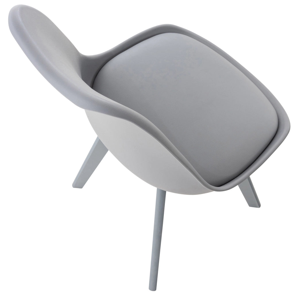 Sedia Pranzo Linares Grigio/grigio,Plastica